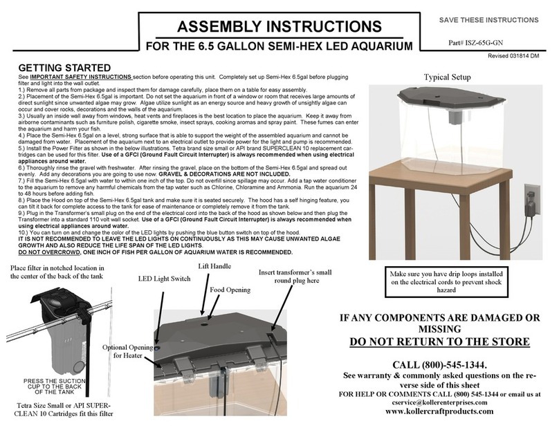 Kollercraft ISZ-65G-GN Assembly instructions
