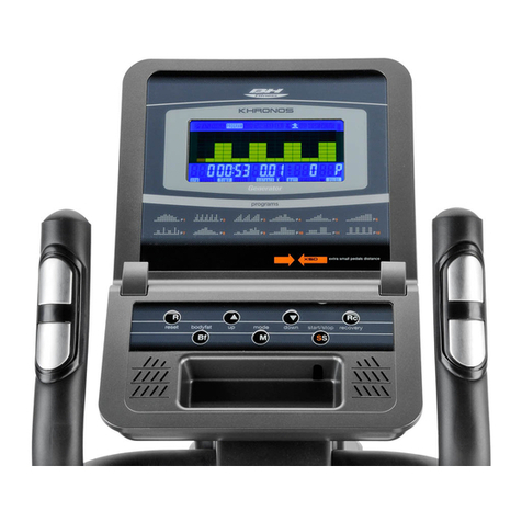 BH FITNESS G260 manual