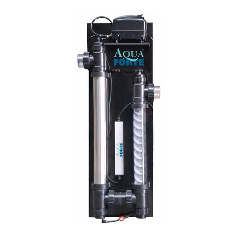 AQUA FORTE OZONE REDOX UVC instruction manual