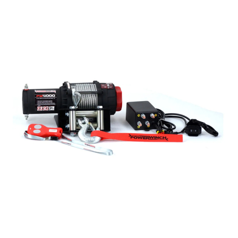 POWERWINCH PW2000 User manual