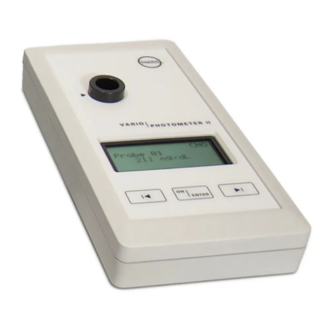 Diaglobal Vario Photometer II operating manual