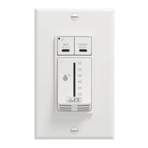 vanEE DEHUMIDISTAT CONTROL 41302 User manual