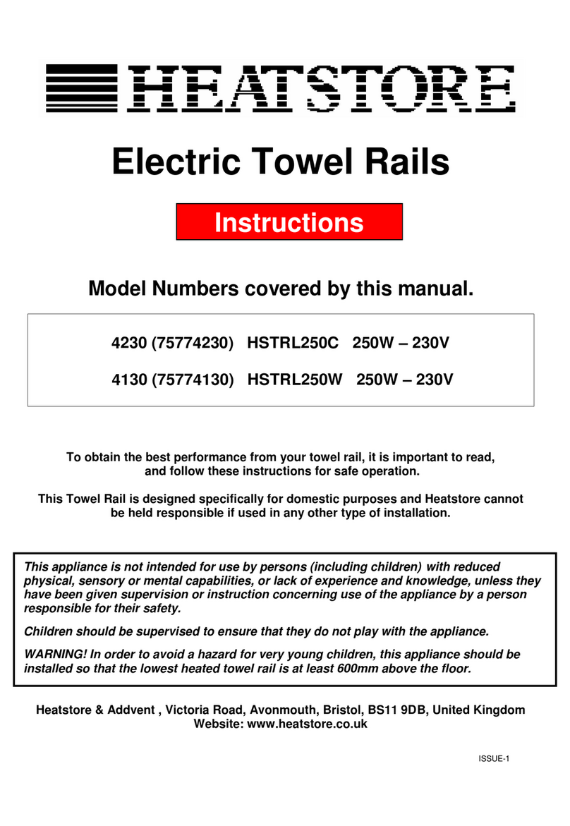 Heatstore HSTRL250C instructions