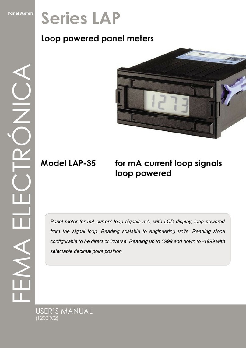 Fema Electronica LAP Series User manual