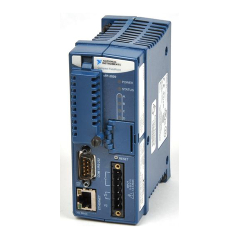 National Instruments FieldPoint cFP-20 Series User manual