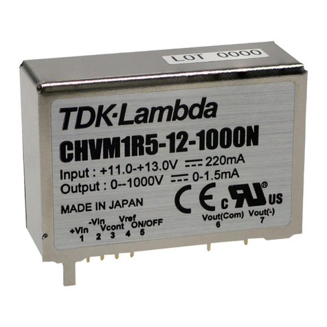 TDK-Lambda CHVM2 Series User manual