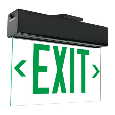 BARRON Exitronix 900E Series installation instructions