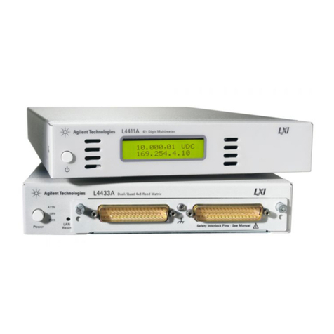 Agilent Technologies L4411A User manual