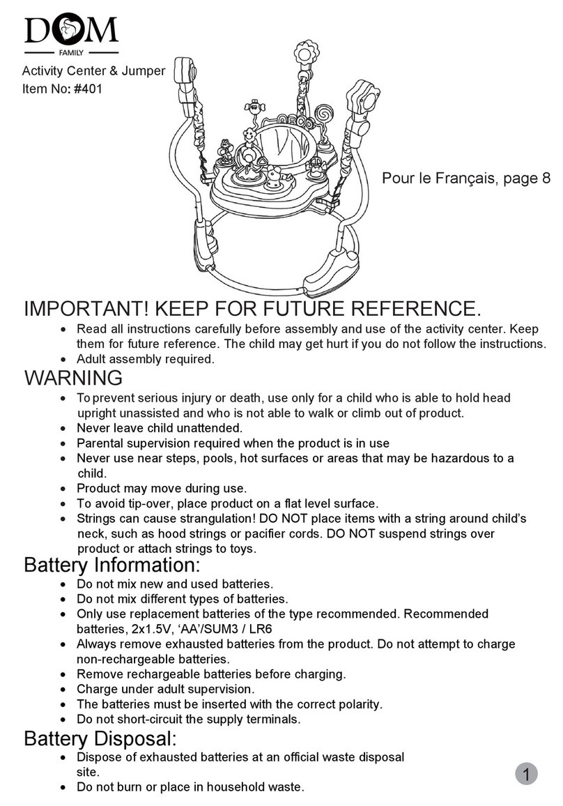 DOM FAMILY 401 Instructions for safe use