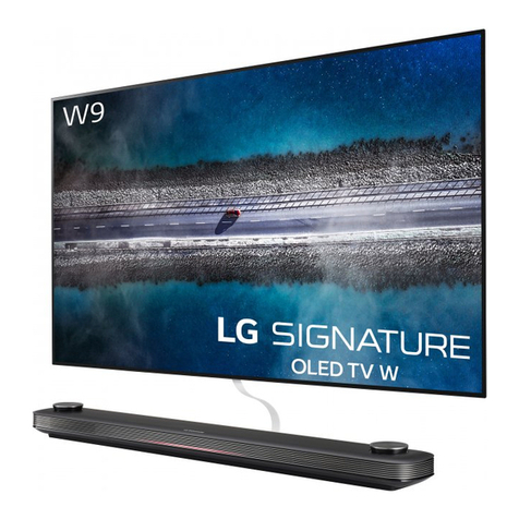 LG SIGNATURE OLED77W9 Series User manual
