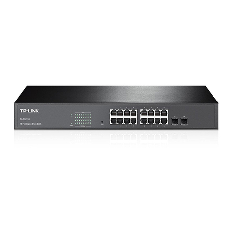TP-Link T1600G-18TS User manual TP-Link T1600G-18TS User manual
