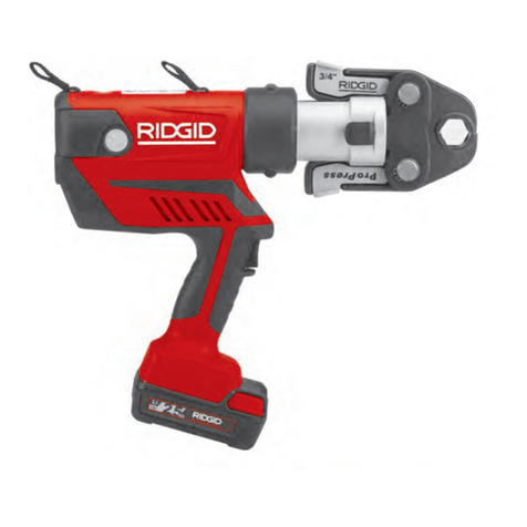RIDGID Standard Series User manual RIDGID Standard Series User manual