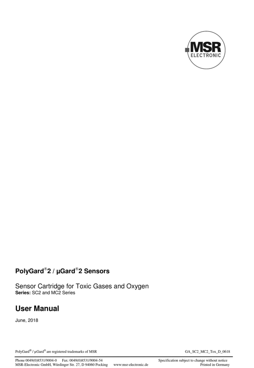 MSR PolyGard 2 SC2 Series user manual