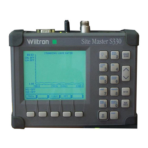 Wiltron Site Master S110 user guide