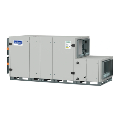 Komfovent VERSO Pro S Installation and maintenance service manual Komfovent VERSO Pro S Installation and maintenance service manual