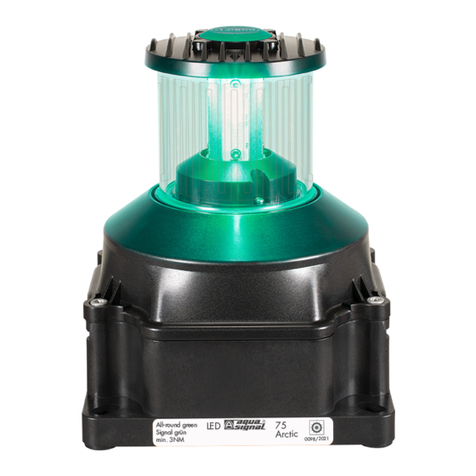 Glamox aqua signal 60 Series operating manual