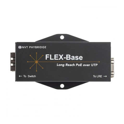 NVT Phybridge FLEX-Base User manual