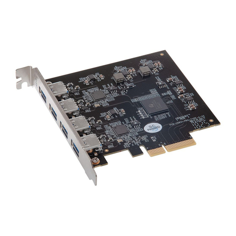 Sonnet Allegro Pro USB 3.1 PCIe User manual