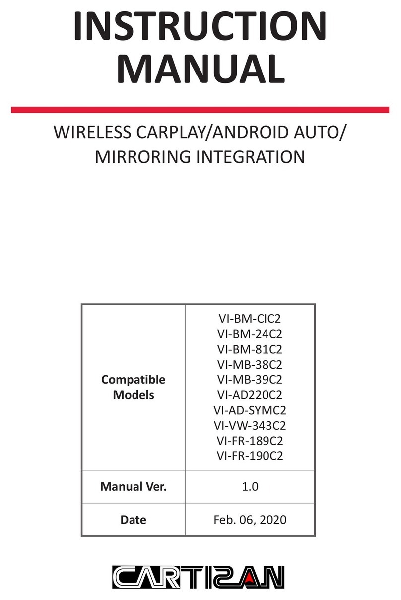 Cartizan VI-BM-CIC2 instruction manual