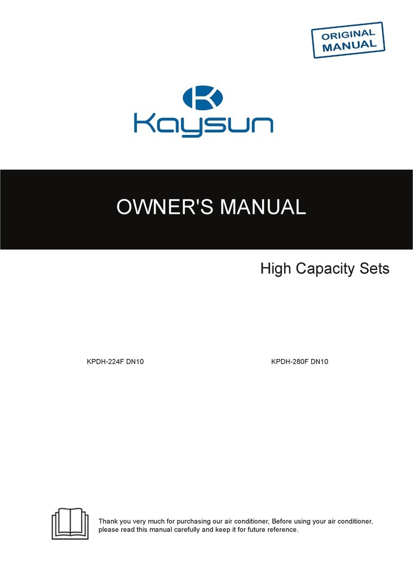 Kaysun KPDH-224F DN10 User manual Kaysun KPDH-224F DN10 User manual