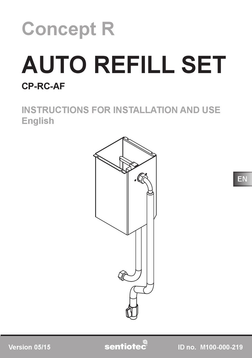 Sentiotec Concept R  CP-RC-AF User manual