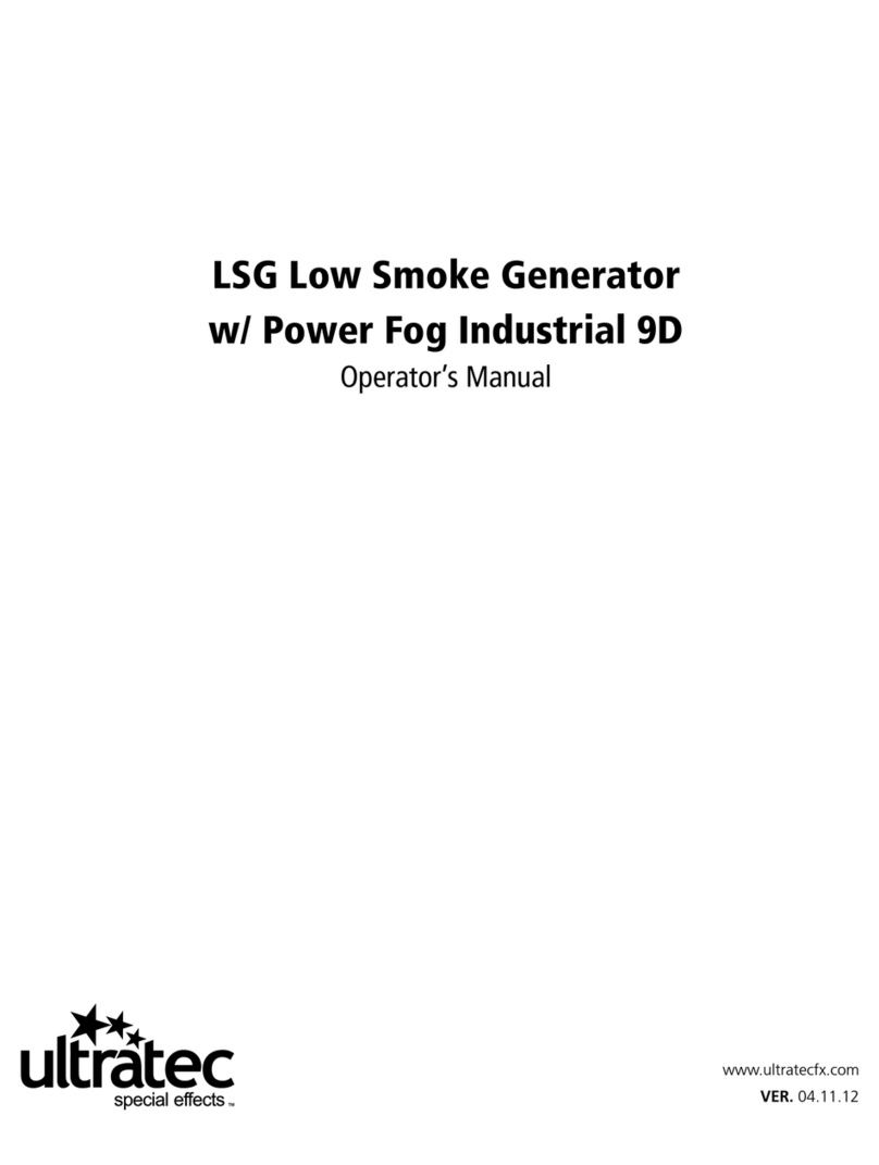 ULTRA TEC LSG PFI-9D Operator's manual