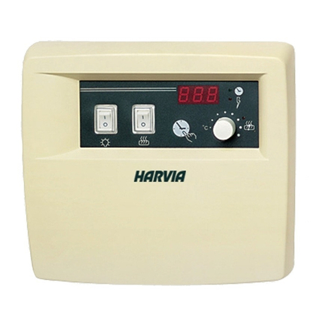 Harvia C80/1 User manual