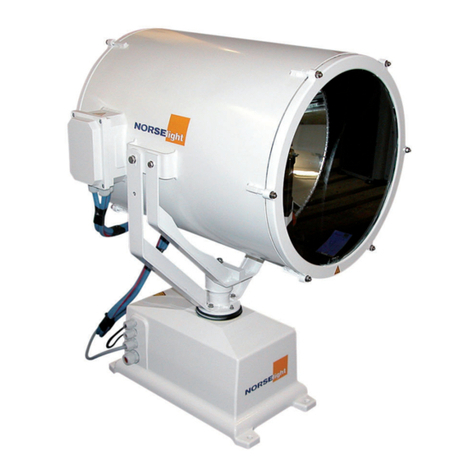 NORSELIGHT XENON SL40 R5 Installation & user manual