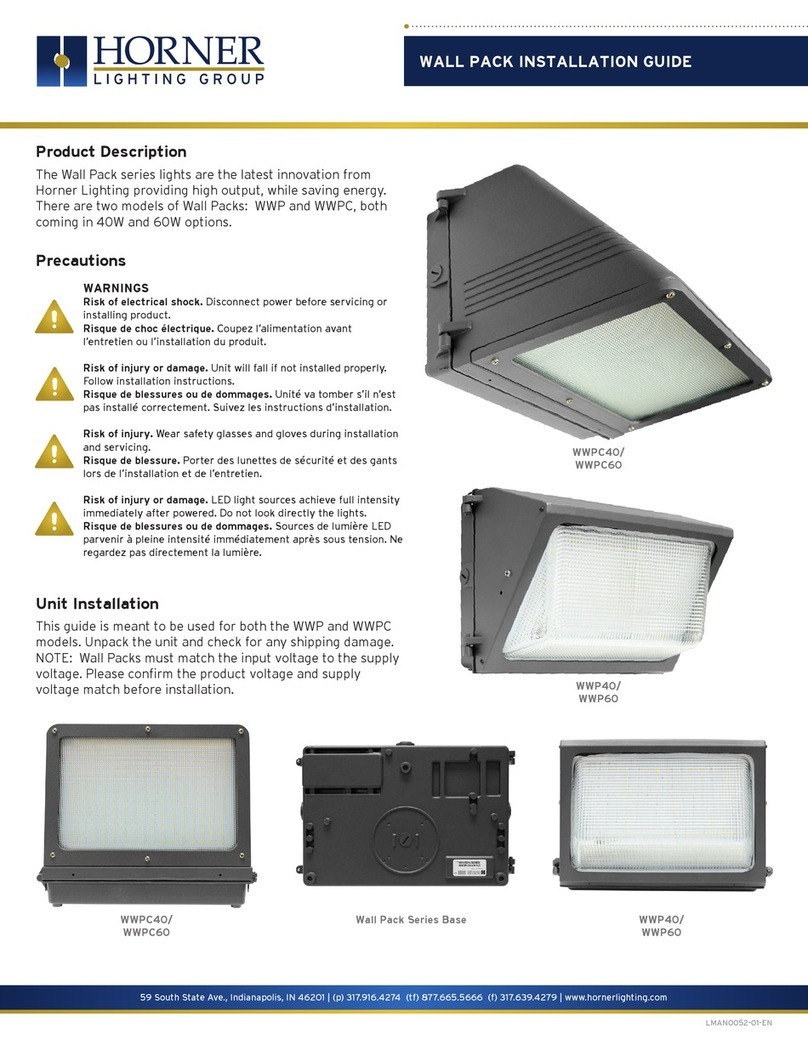 HORNER WWPC40 installation guide HORNER WWPC40 installation guide