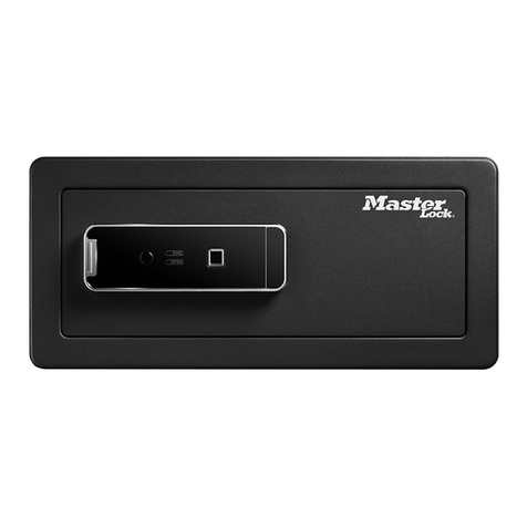 Masterlock SentrySafe LX110B User manual