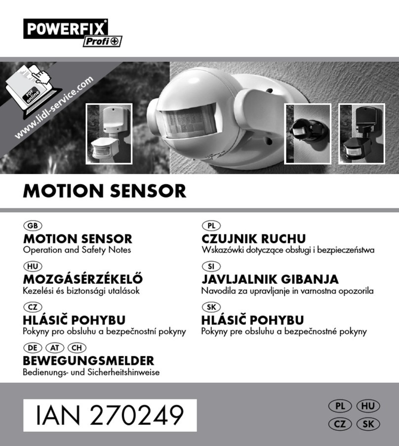 Powerfix Profi 270249 Operation and safety notes