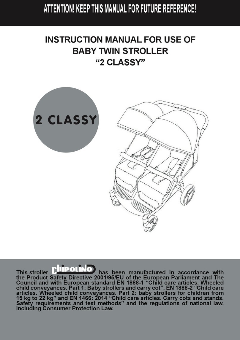 Chipolino 2 CLASSY Instruction manual