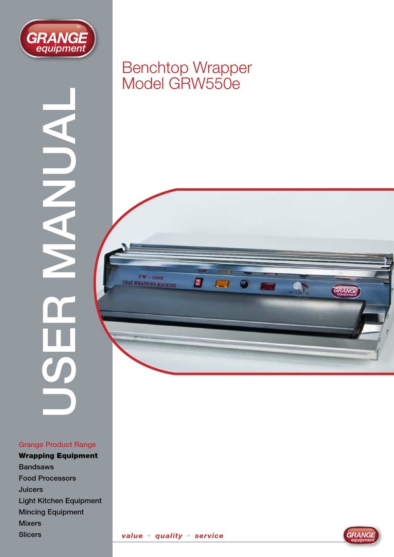Grange GRW550e user manual
