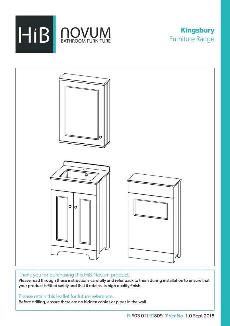 HiB Novum Kingsbury Series User manual
