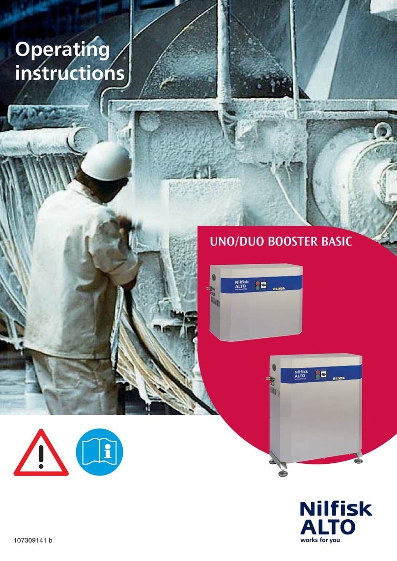 Nilfisk-ALTO Uno Booster User manual