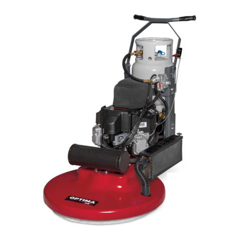 BETCO OPTIMA XR Series Operator and parts manual