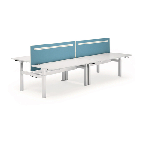 Konig + Neurath TALO.S Bench Assembly instructions Konig + Neurath TALO.S Bench Assembly instructions