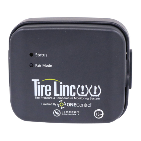 Lippert Components Tire Linc Pressure Monitor 2.0 User manual