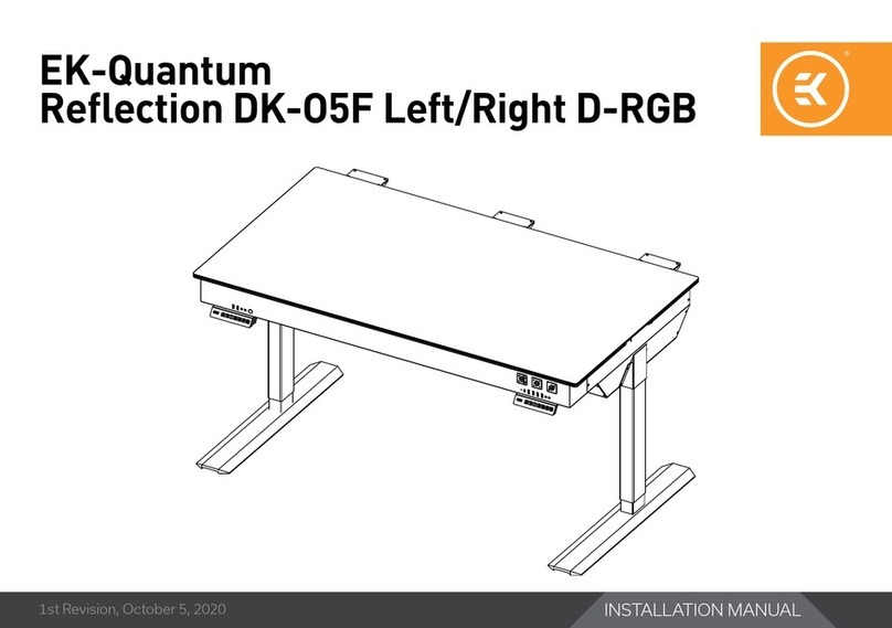 EK-Quantum Reflection DK-O5F Left D-RGB User manual