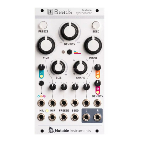 Mutable Instruments Beads User manual Mutable Instruments Beads User manual