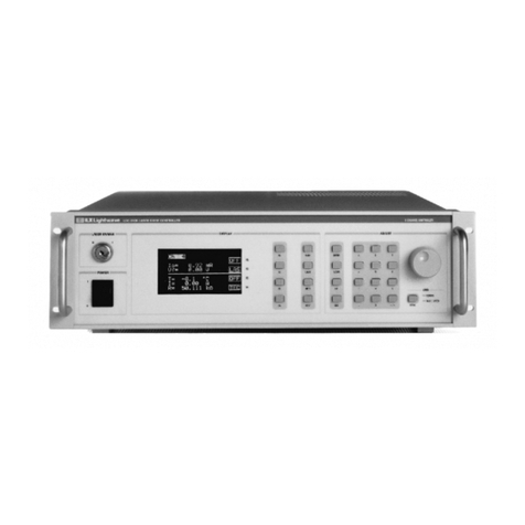 ILX Lightwave LDC-3908 User manual