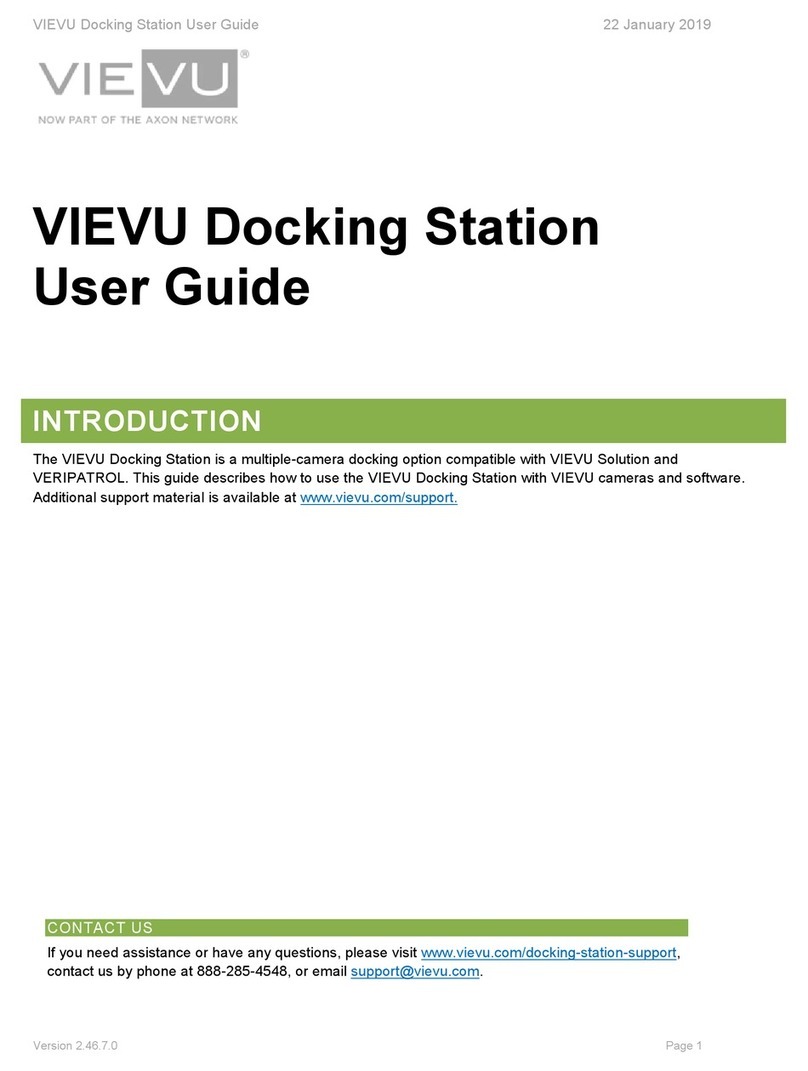 Axon VIEVU Docking Station user guide