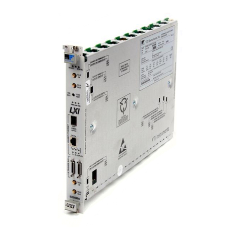 VTI Instruments EX2500A user manual