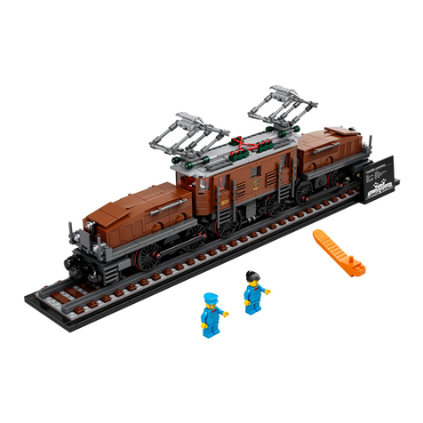 Lightmybricks LEGO Crocodile Locomotive 10277 Light Kit User manual
