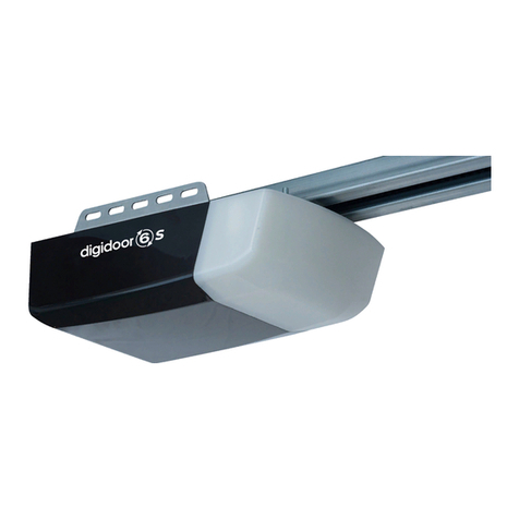 Hydro DiGi Digidoor 6 S Installation instructions and user guide