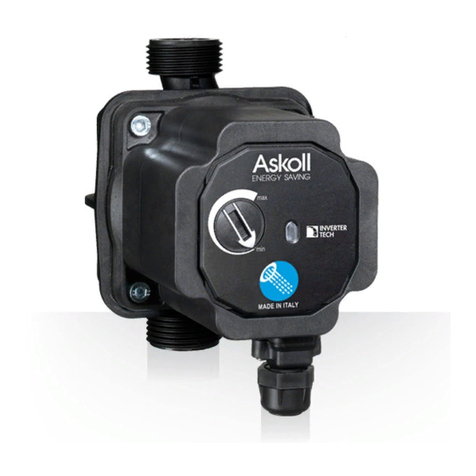 Askoll ES2 Installation and operation instructions