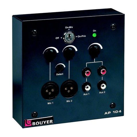 Bouyer AP-104 quick start guide
