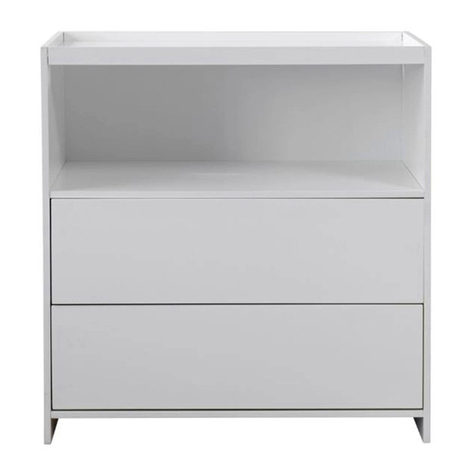 Mocka Jersey Change Table User manual Mocka Jersey Change Table User manual