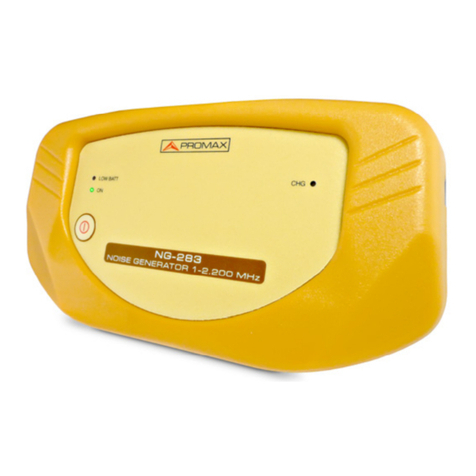 Promax NG-283 User manual