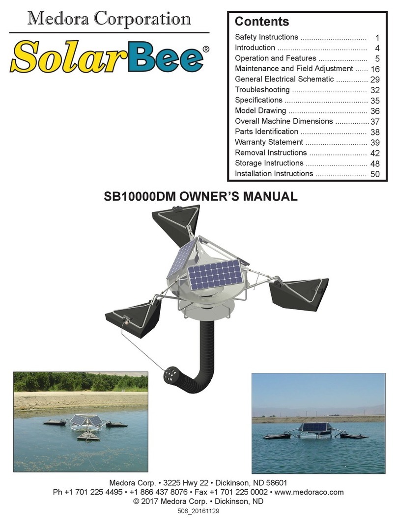 Medora SolarBee SB10000DM owner's manual
